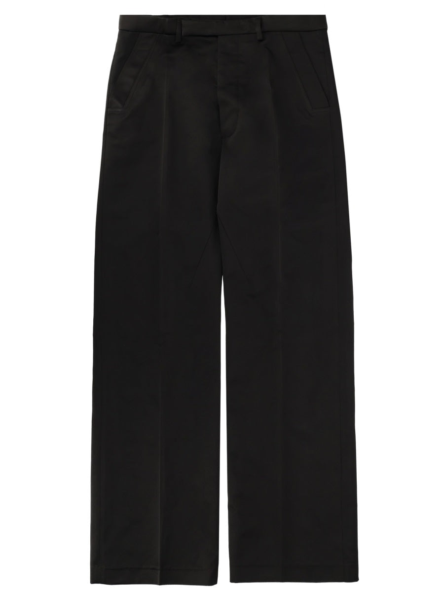 Tailored Geth Pants Black Polyester Trousers