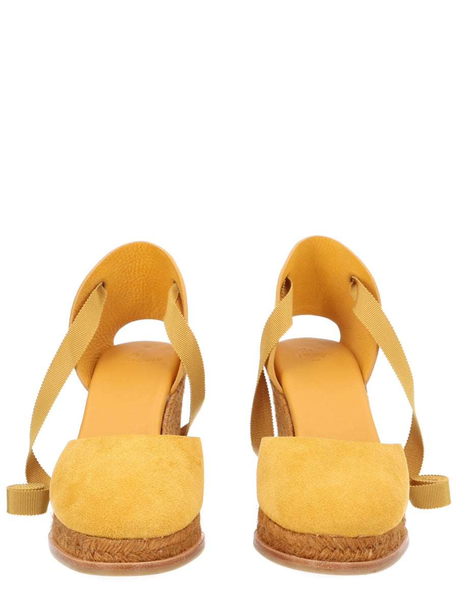 Espadrille Camila Orange Shoe