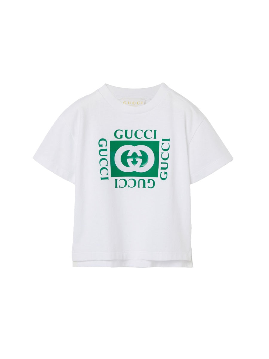 Cotton Logo T-Shirt Green T-shirts