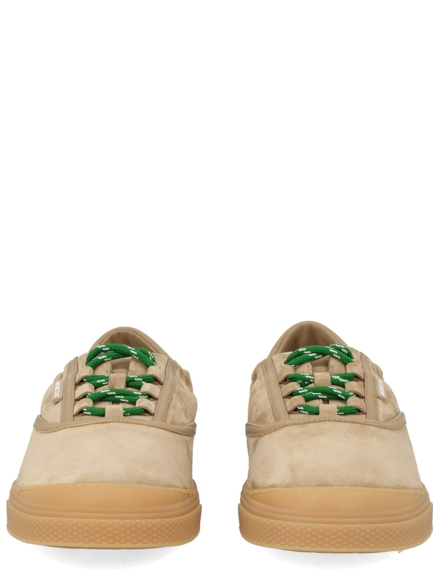 Sneakers True Leisure Beige Leather Trainers