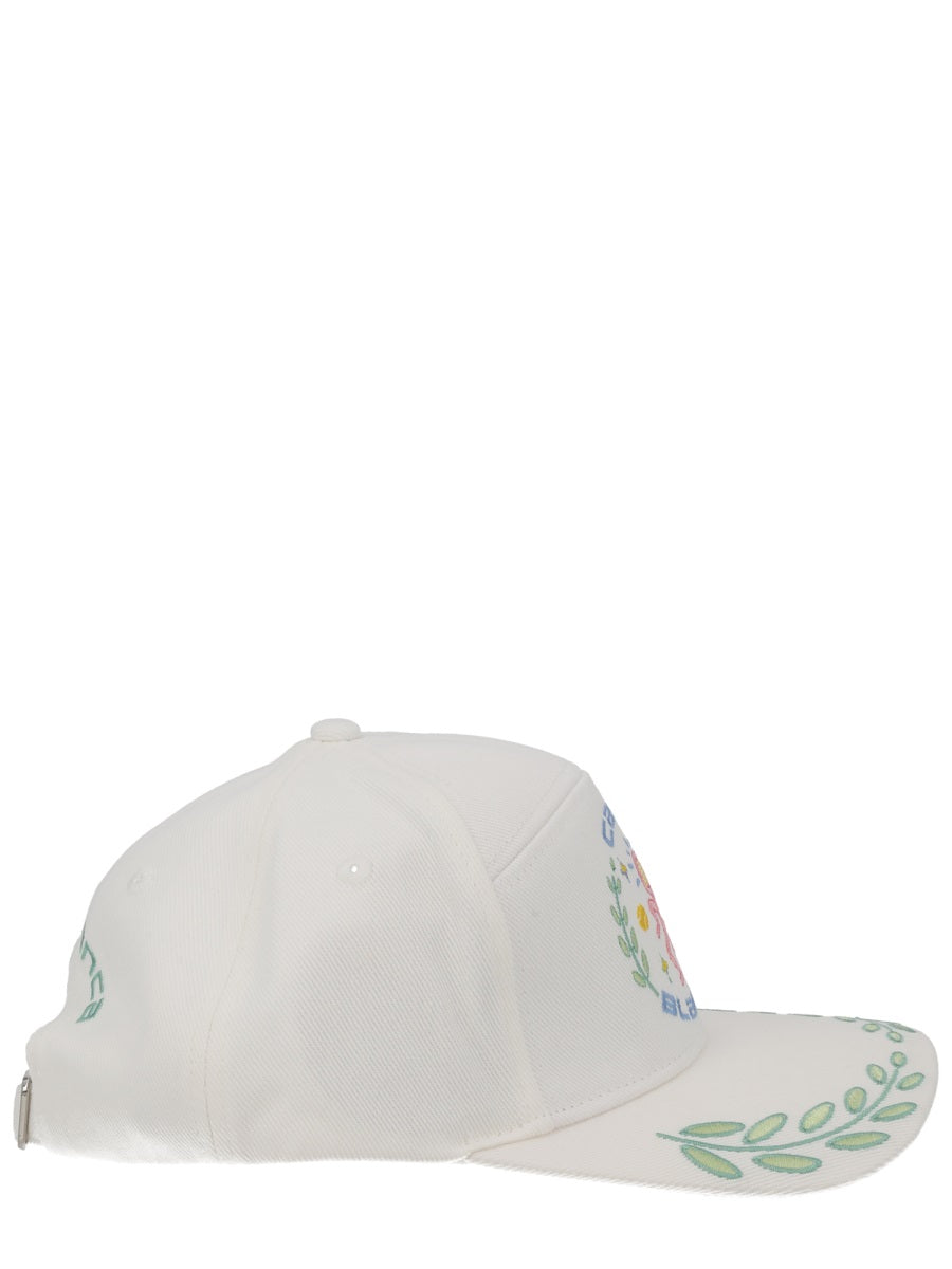 Baseball Hat White Cotton