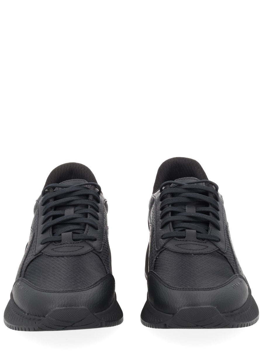Ttnm Evo Sneakers Black Cow Leather Trainers