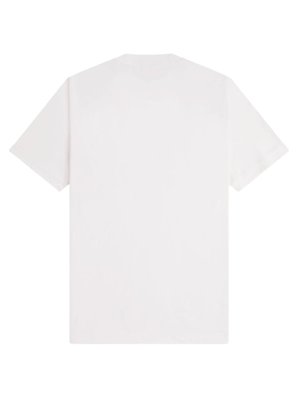 T-Shirt With Logo White Cotton T-shirts