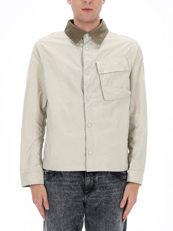 Jacket Ivory Waxed Cotton