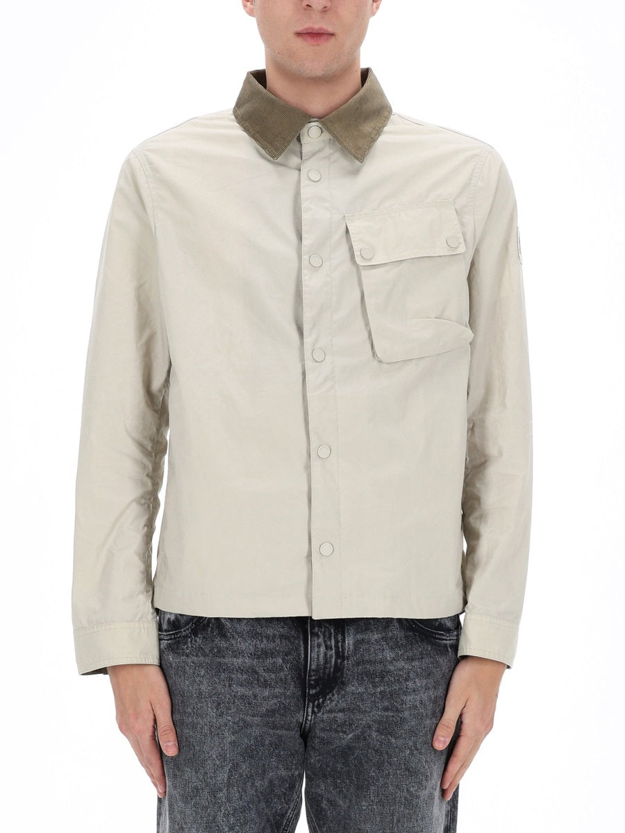 Jacket Ivory Waxed Cotton