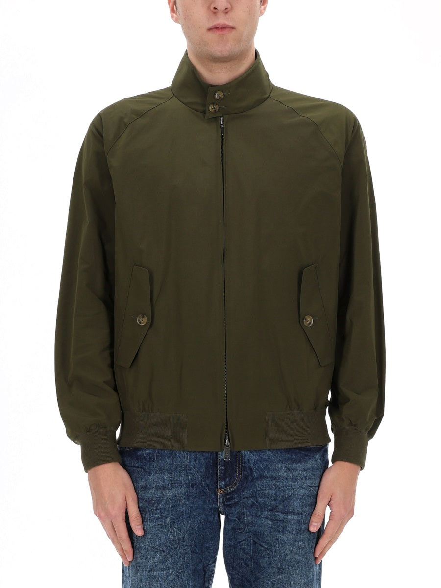 Jacket G9 Harrington Green Polyester Cotton
