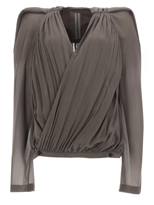 Silk And Cotton Jacket Dove -