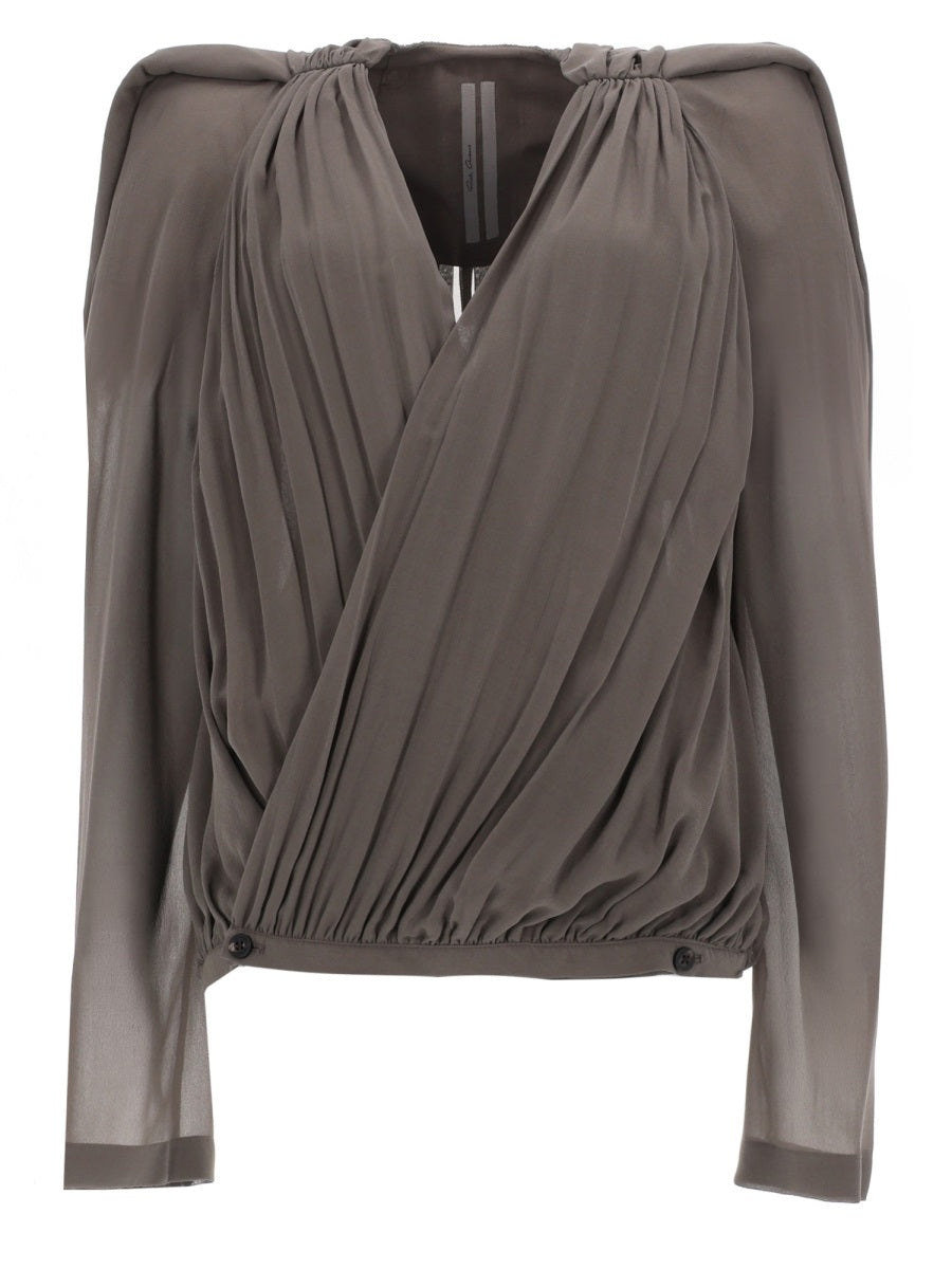 Silk And Cotton Jacket Dove -
