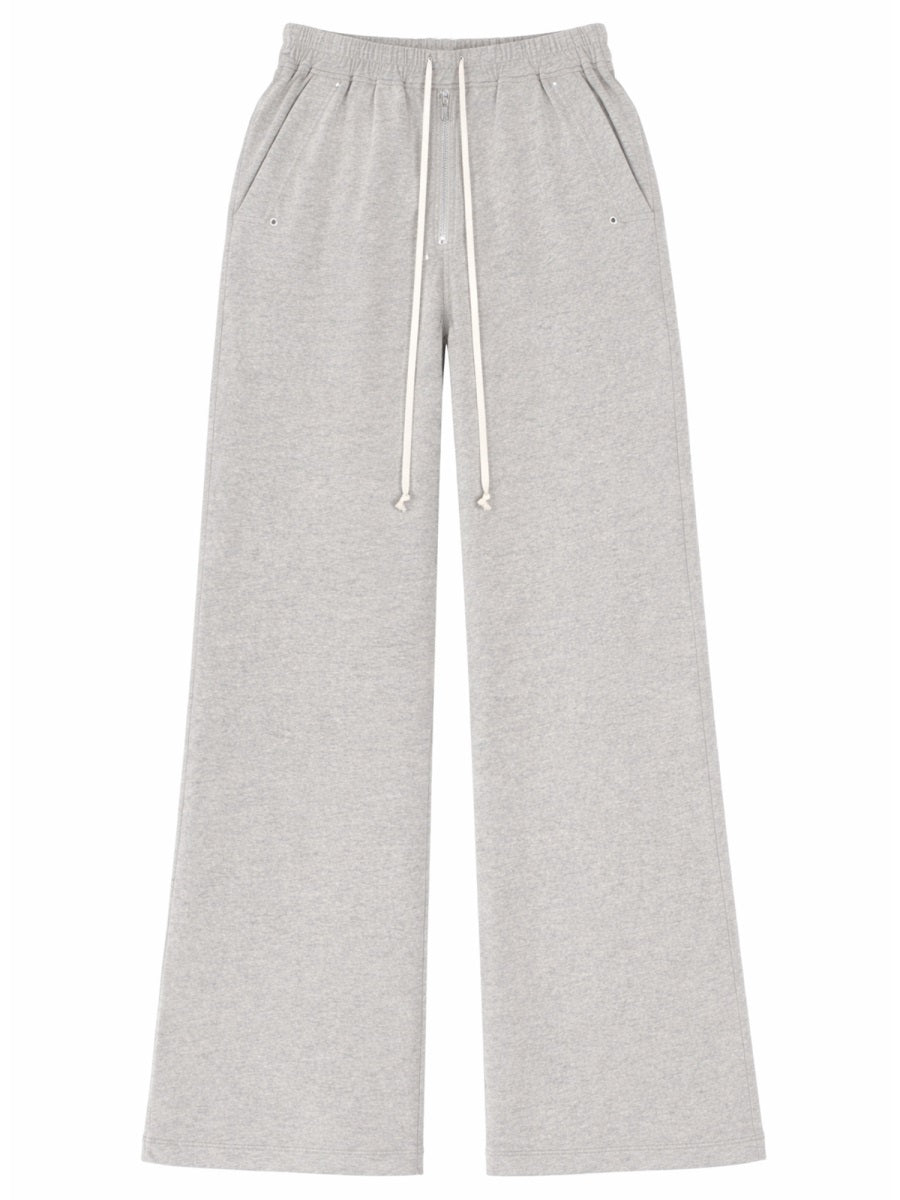 Geth Belas Pants Grey Cotton Polyester Trousers