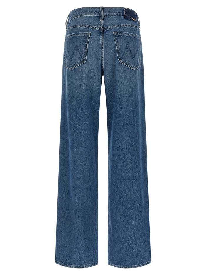 The rerun zip sneak jeans Blue Cotton