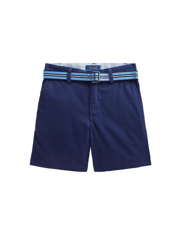 Shorts Bermuda Blue Cotton Elastane
