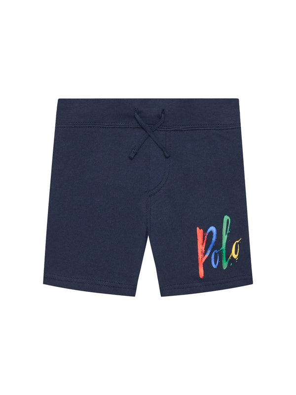 Bermuda Shorts Polo Blue Cotton