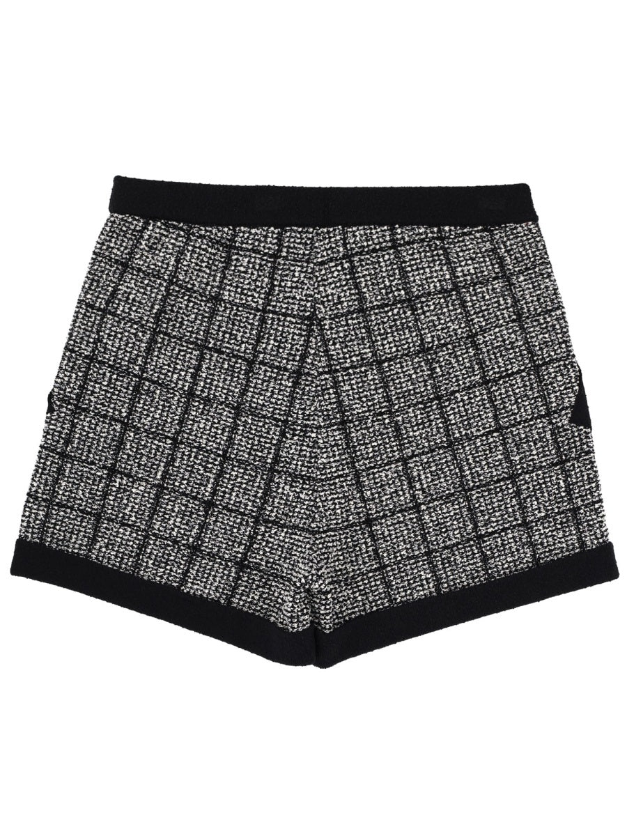 Shorts Cotton Tweed Black
