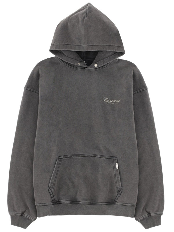 Hoodie Grey Cotton Sweatshirts