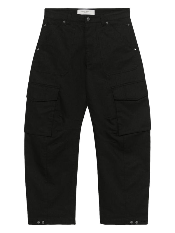 Cargo Pants Black Trousers