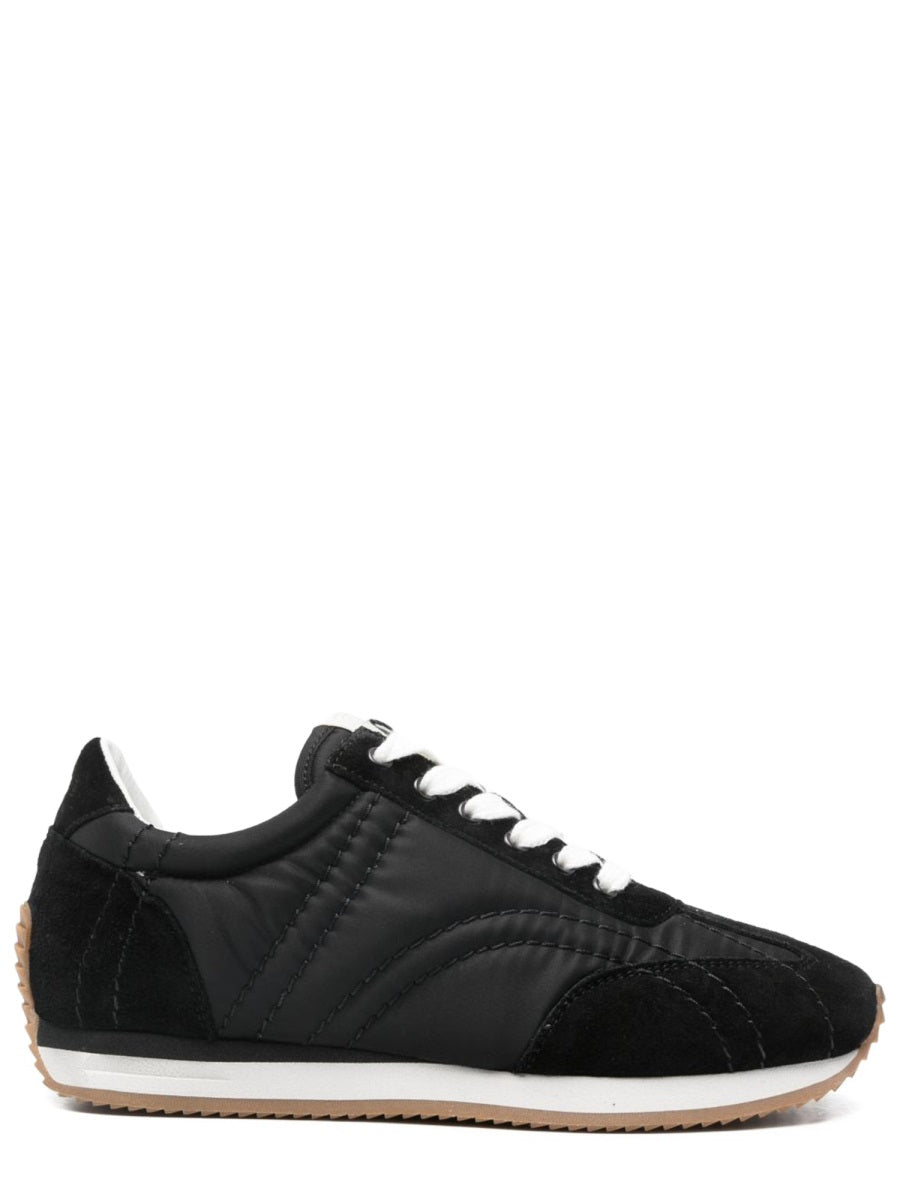 Sport Sneaker Black Leather Trainers