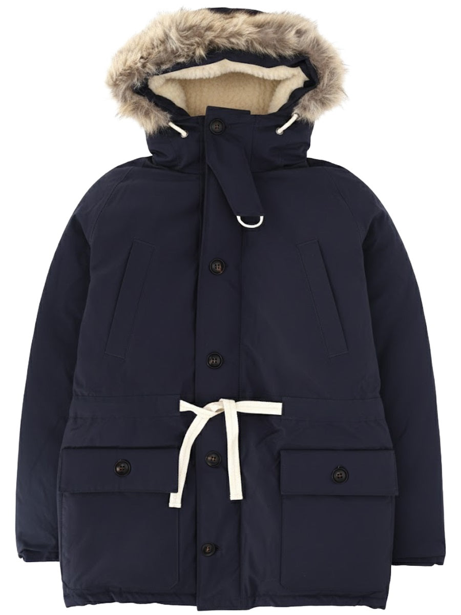 Parka Everest Blue Cotton Other Jacket