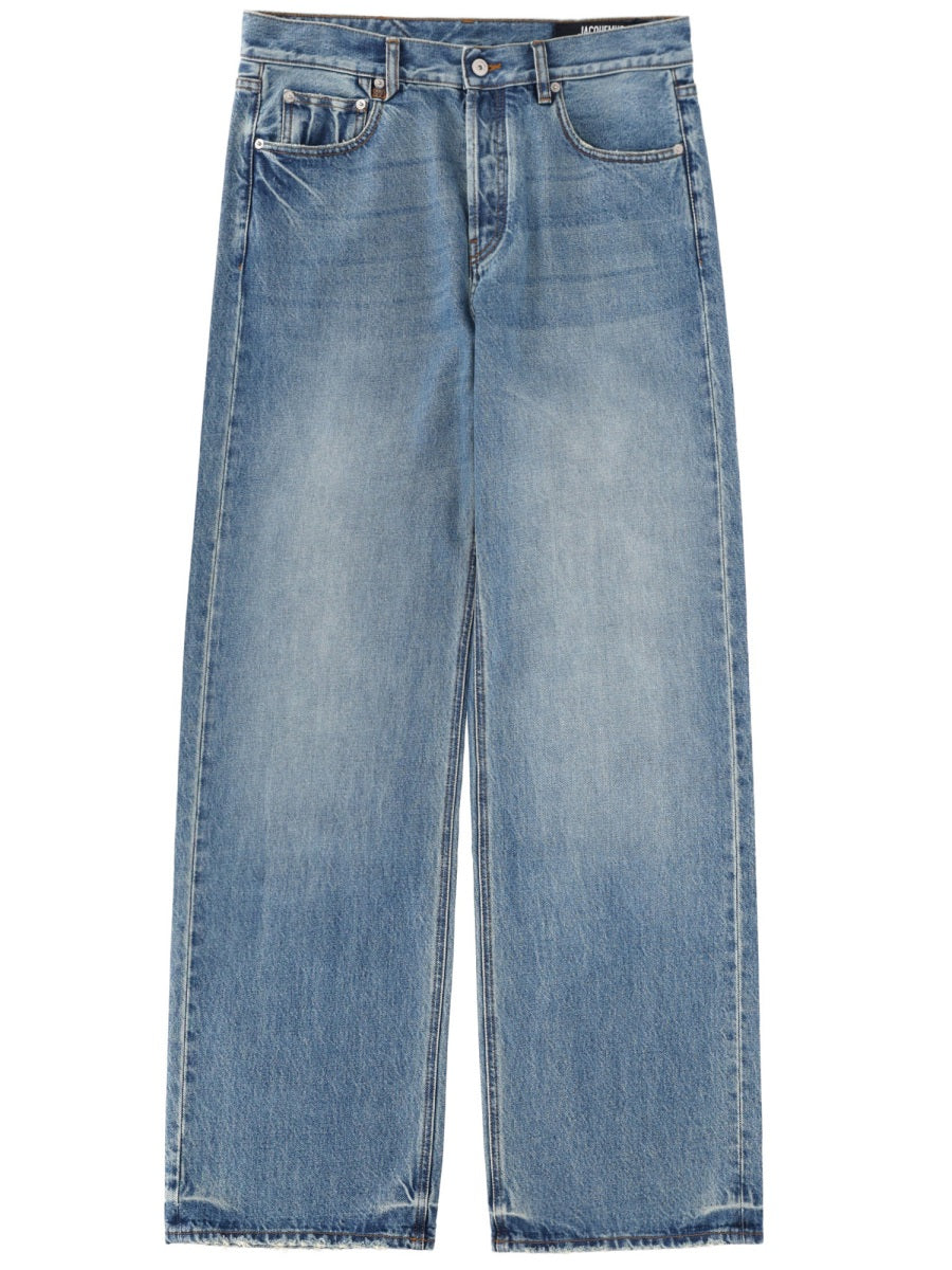 Jeans Le De-Nimes Droit Denim Polyester
