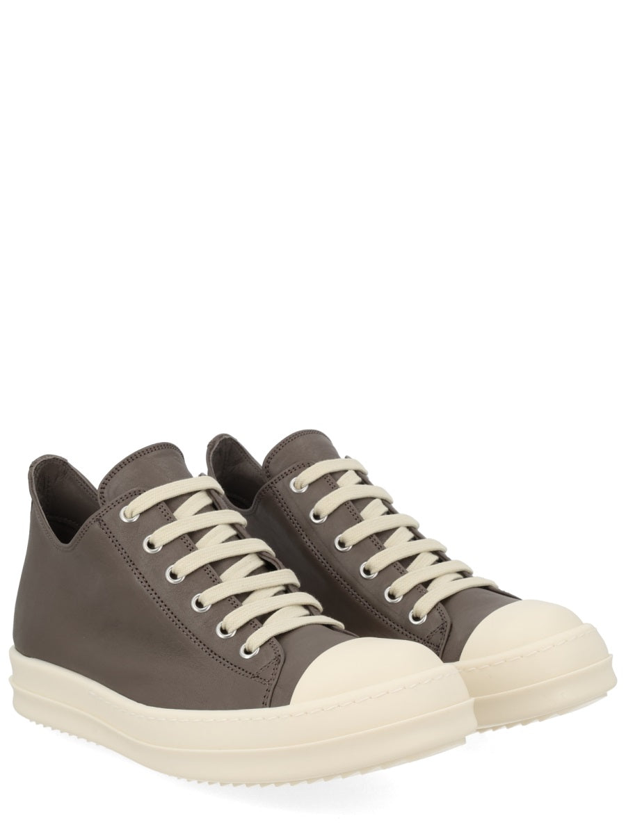 Sneaker Low Sneaks Grey Ram Leather Trainers