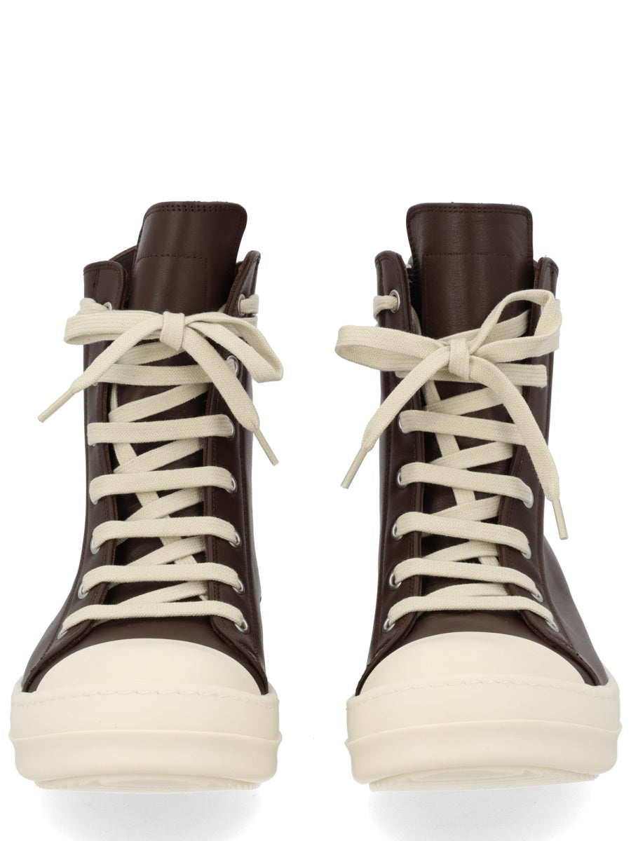 Leather Sneaker Brown Cow Trainers