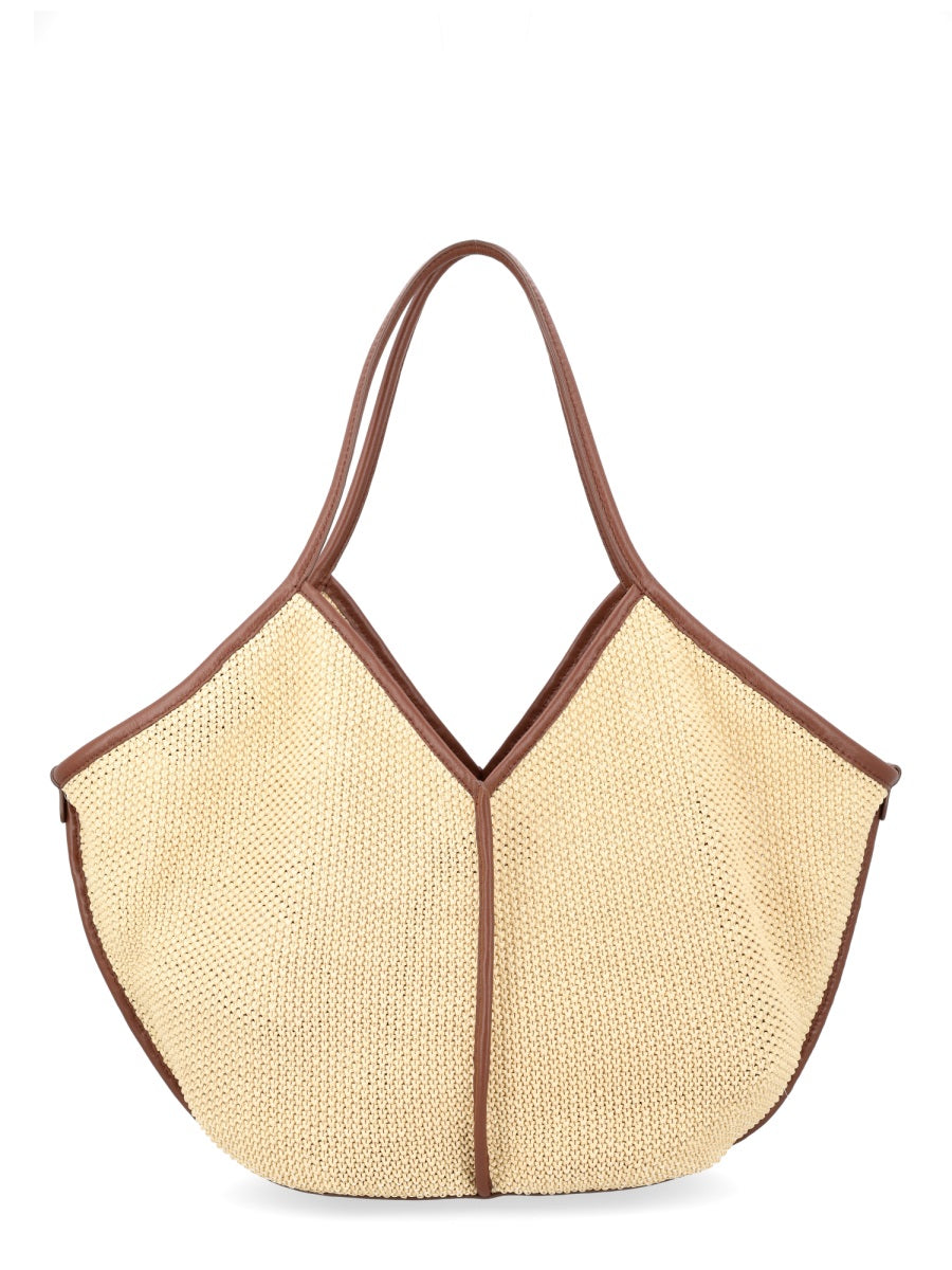 Bag Calella Soft Powder Viscose Leather Shoulder