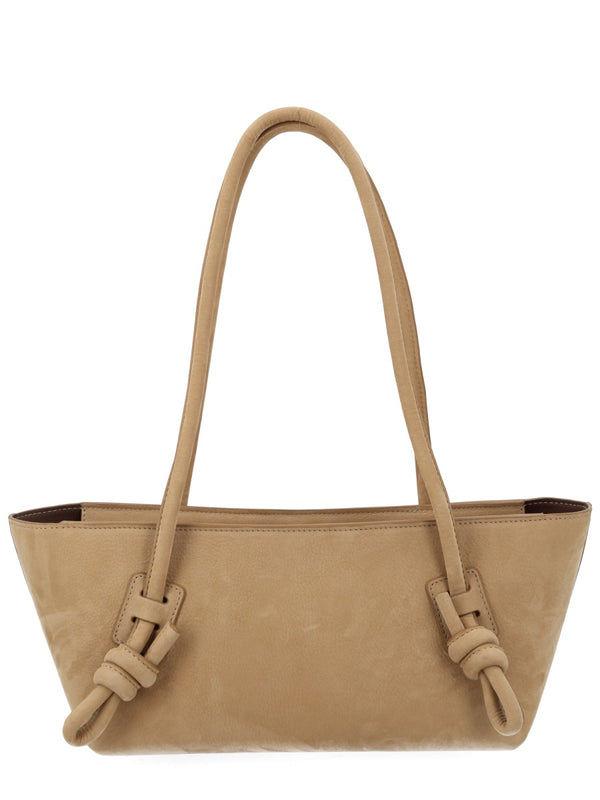 Shoulder Bag Fleca Beige Leather