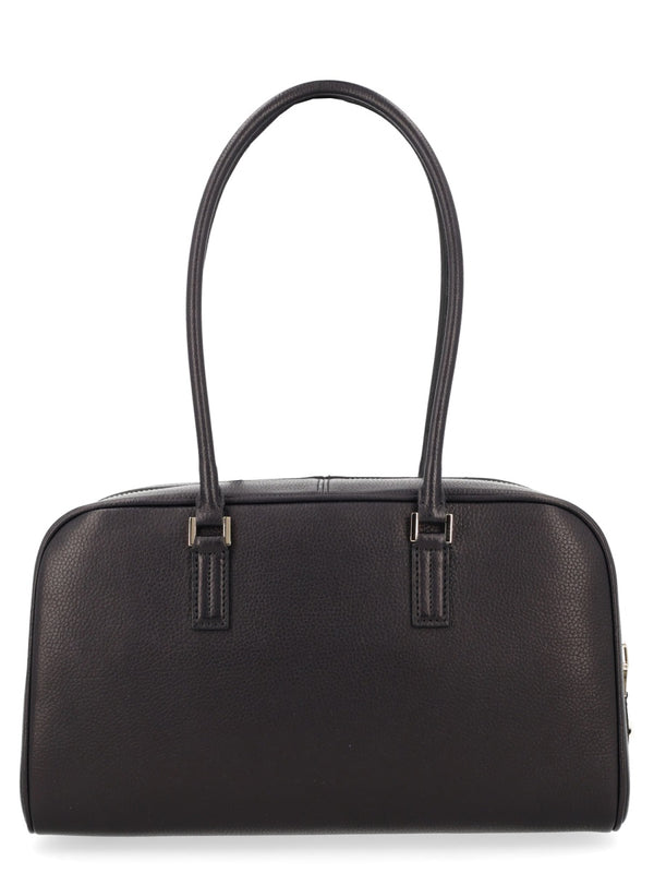 Small Leather Bag Black Shoulder