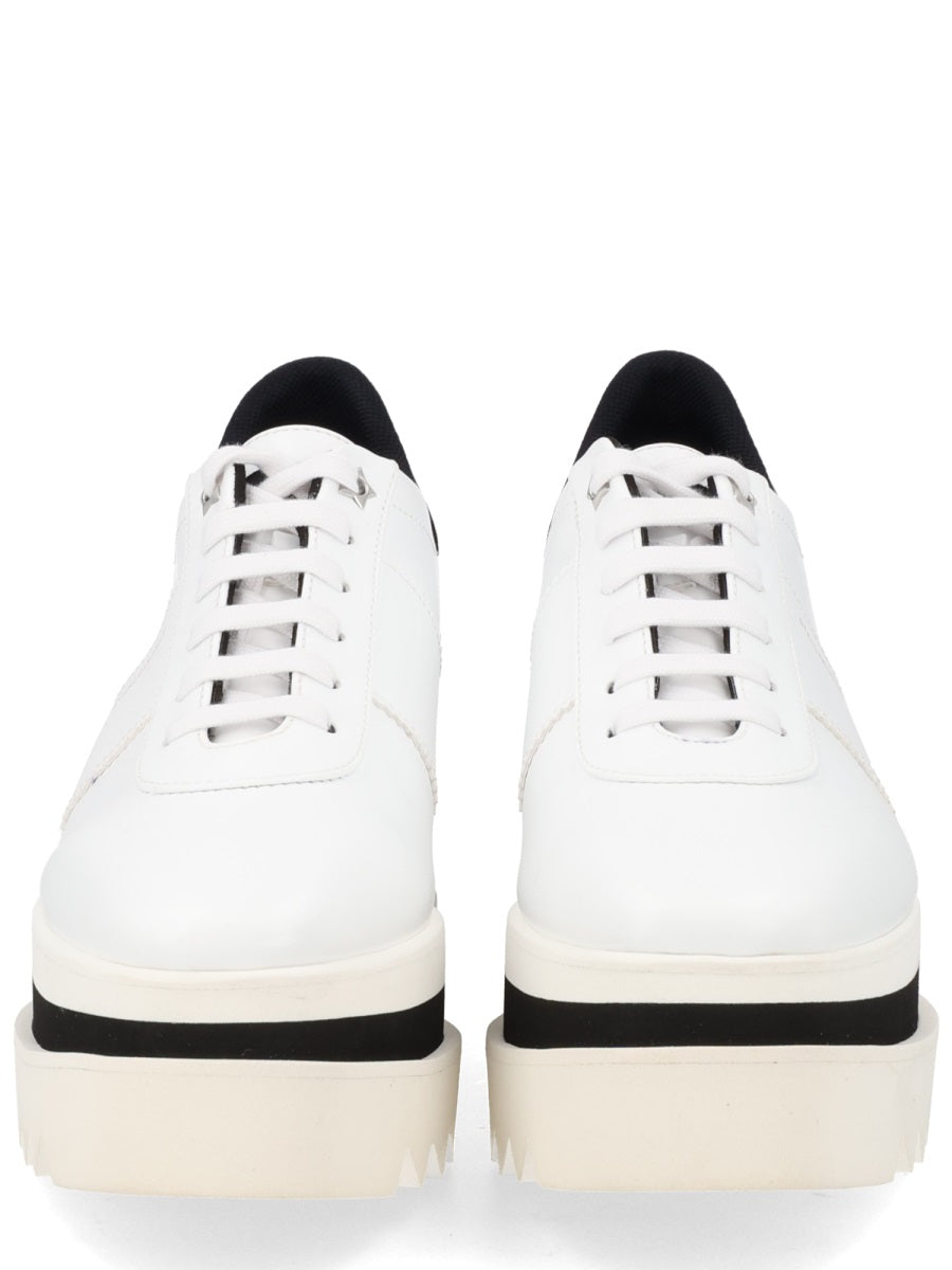 Sneaker Sneak Elyse White Recycled Polyester Trainers
