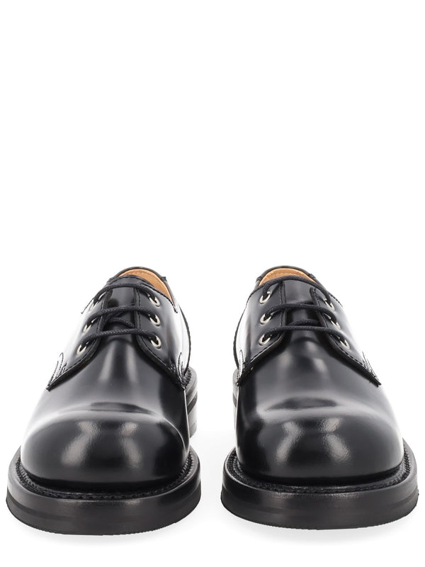 Lace-Up Shoes Black Cow Leather