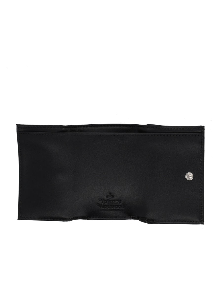Envelope Wallet Black Leather & Purses
