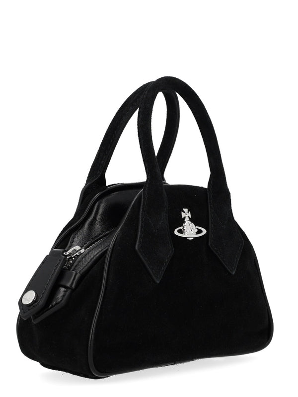 Mini Bag Yasmine Black Calf Leather Handbags