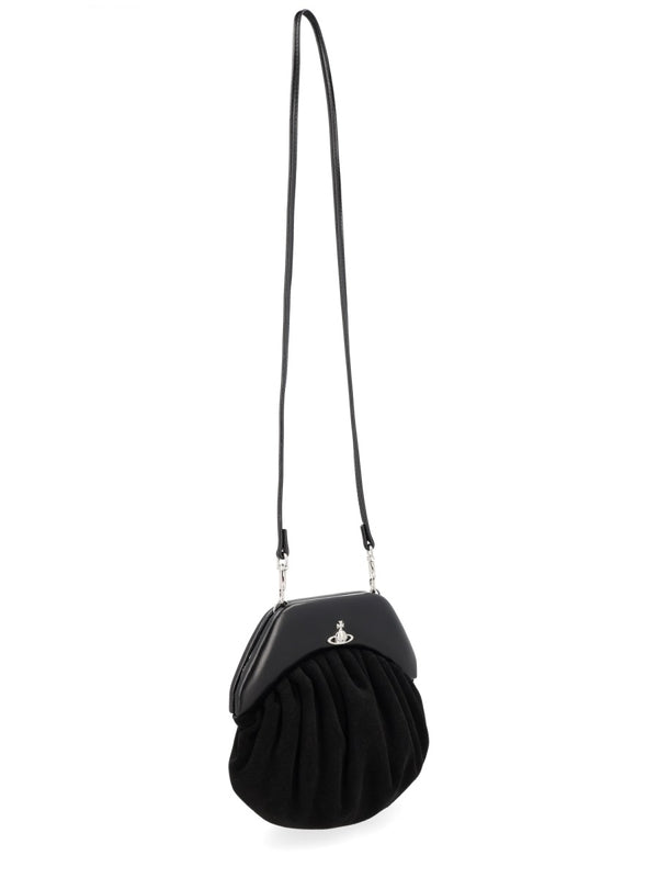 Clutch Brooke Black Calf Leather Handbags