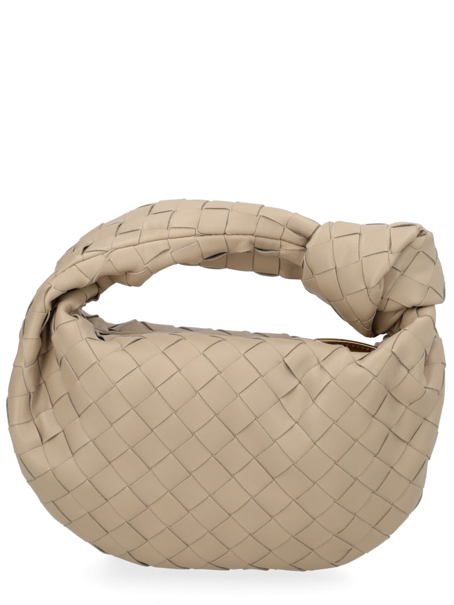 Mini Jodie Beige Leather Bag Lamb Handbags