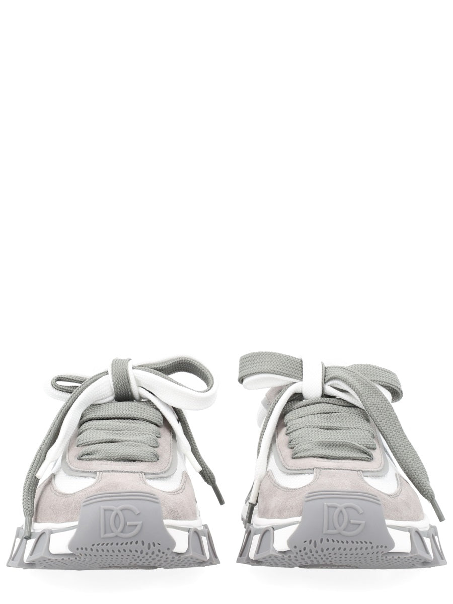 Sneaker White Elastane Trainers
