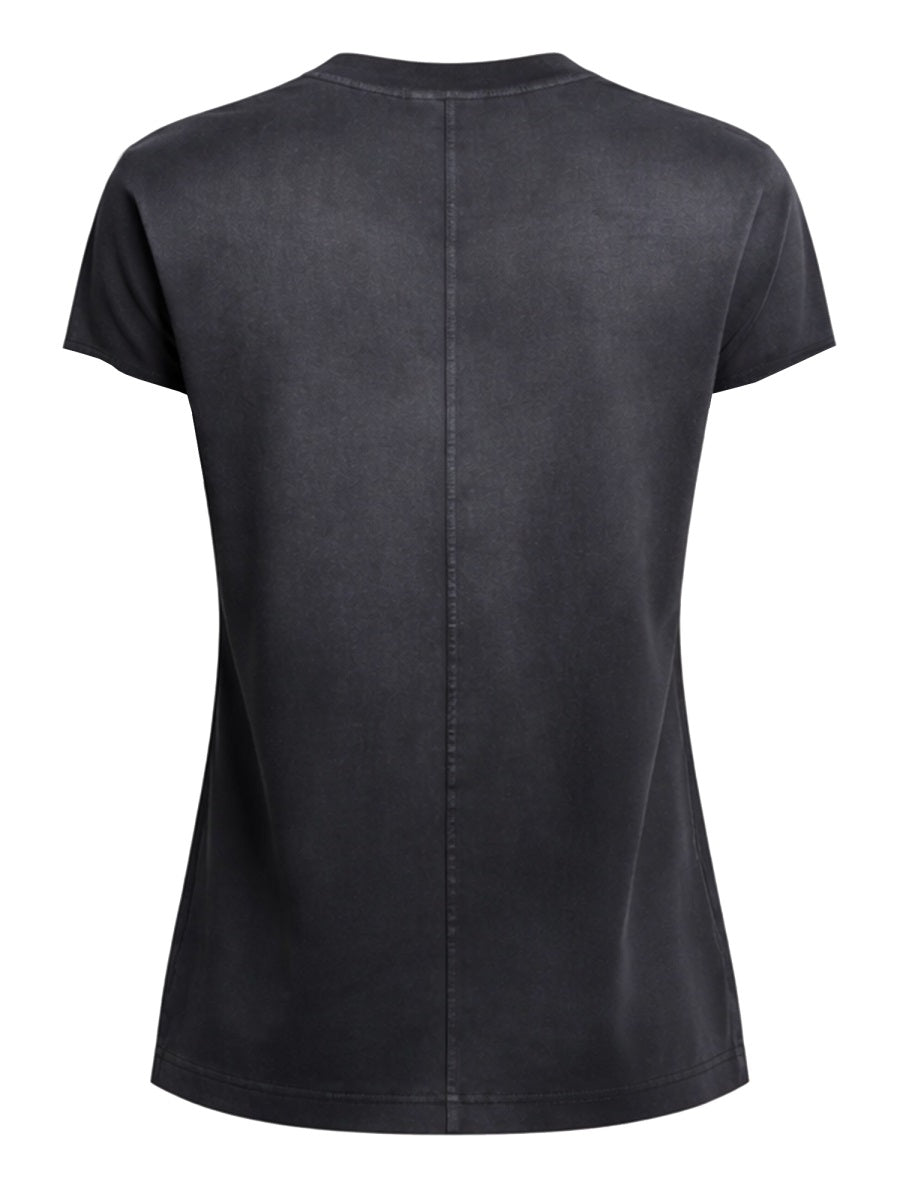 T-Shirt Solarized Black Cotton T-shirts