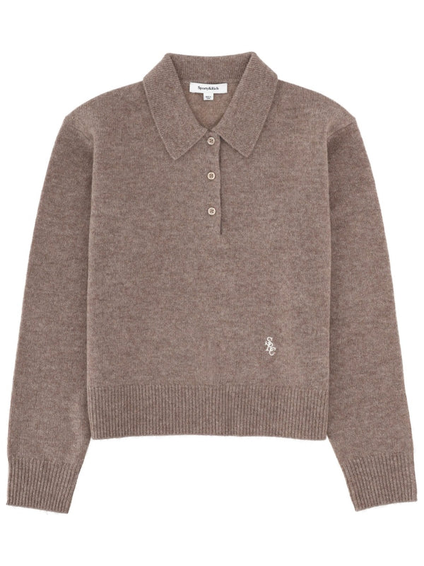 Polo Shirt Cashmere Brown