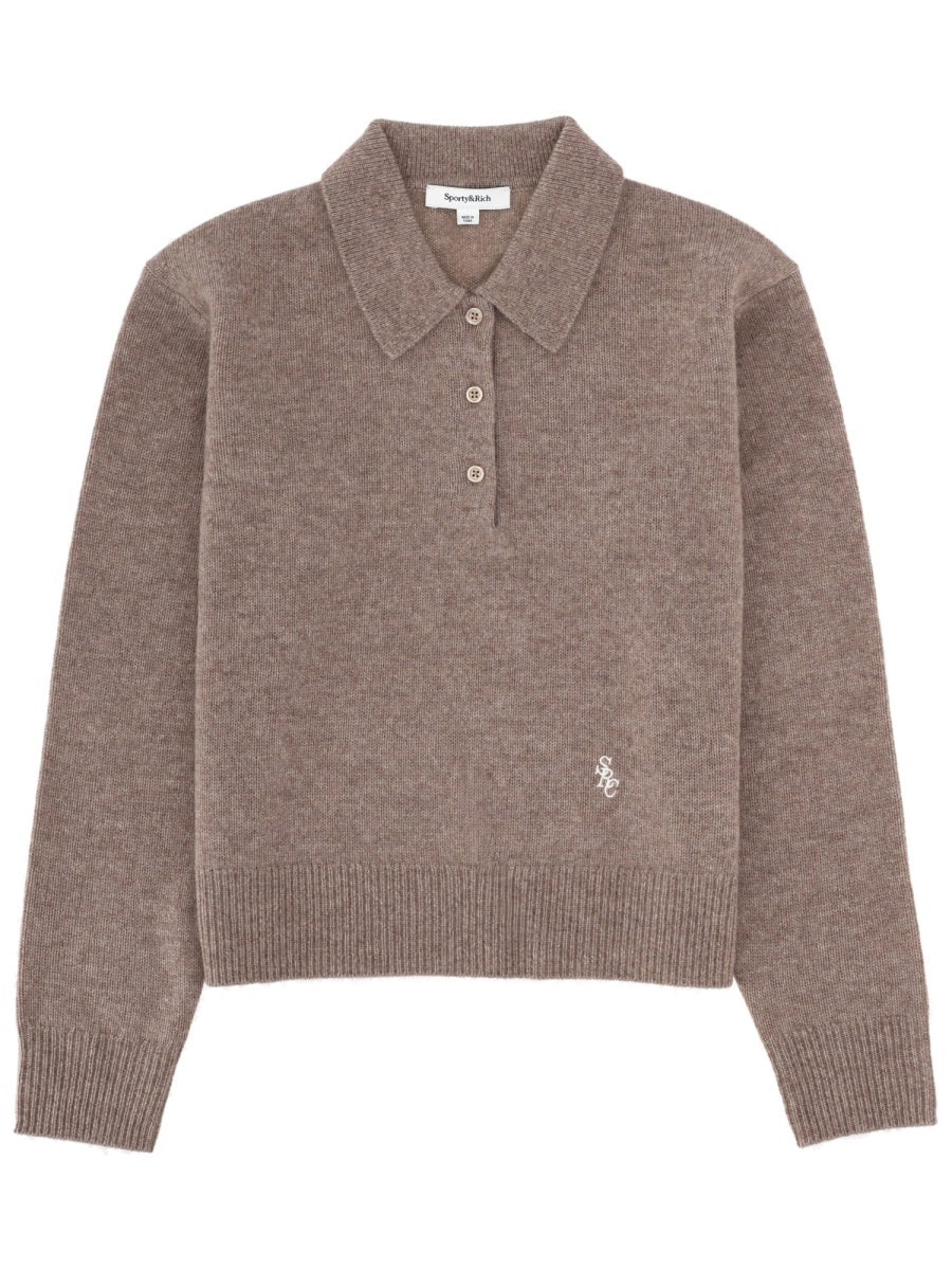 Polo Shirt Cashmere Brown