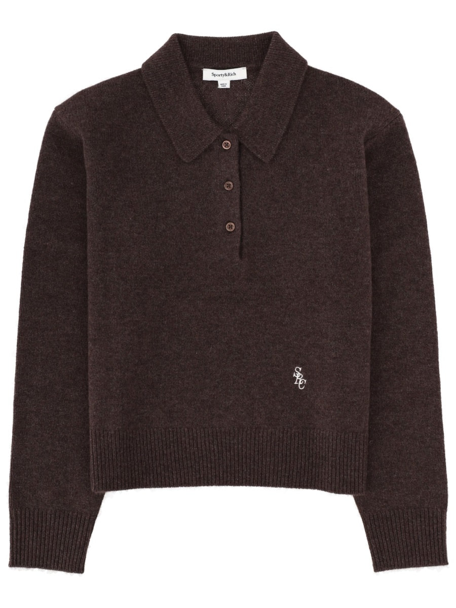 Polo Shirt Cashmere Brown
