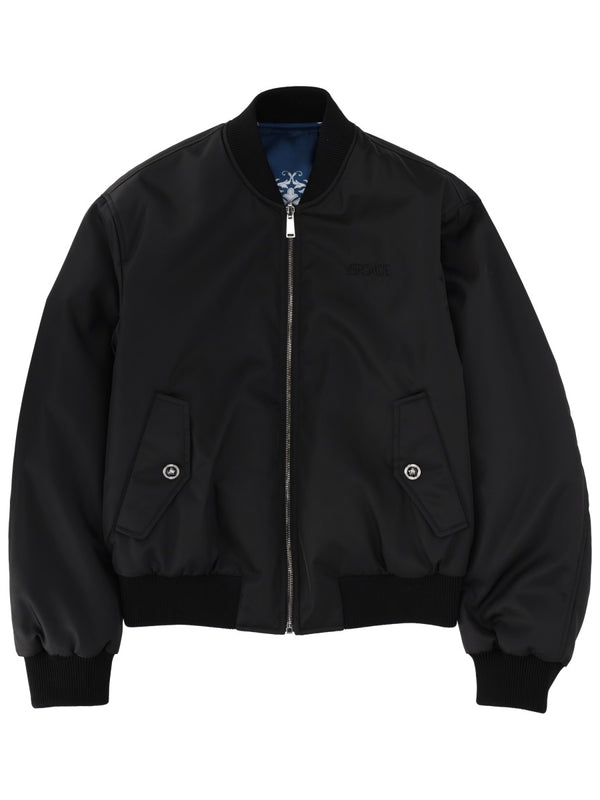 Reversible Bomber Jacket Black Polyamide