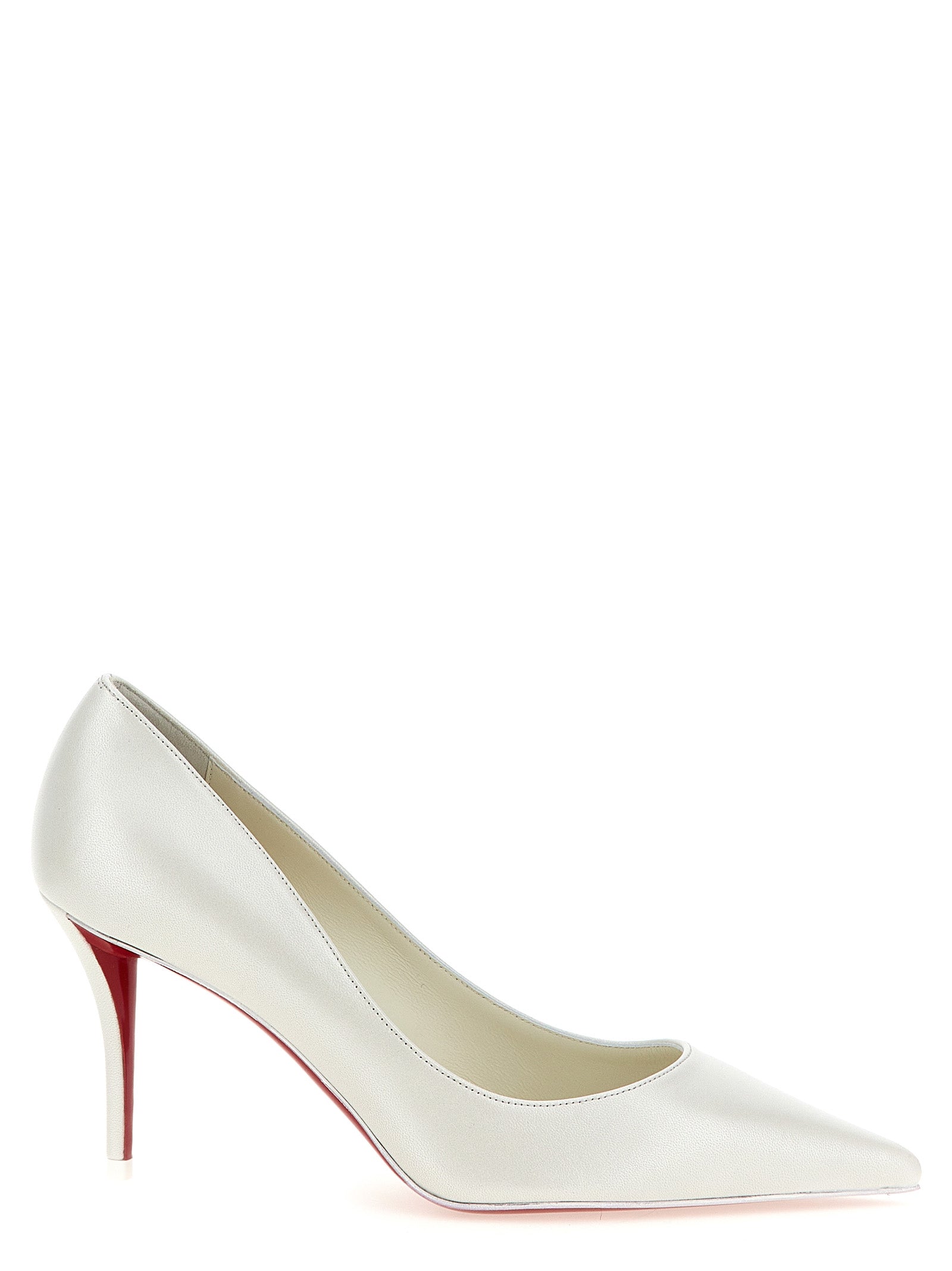 Miss Z Pumps White Nappa Leather