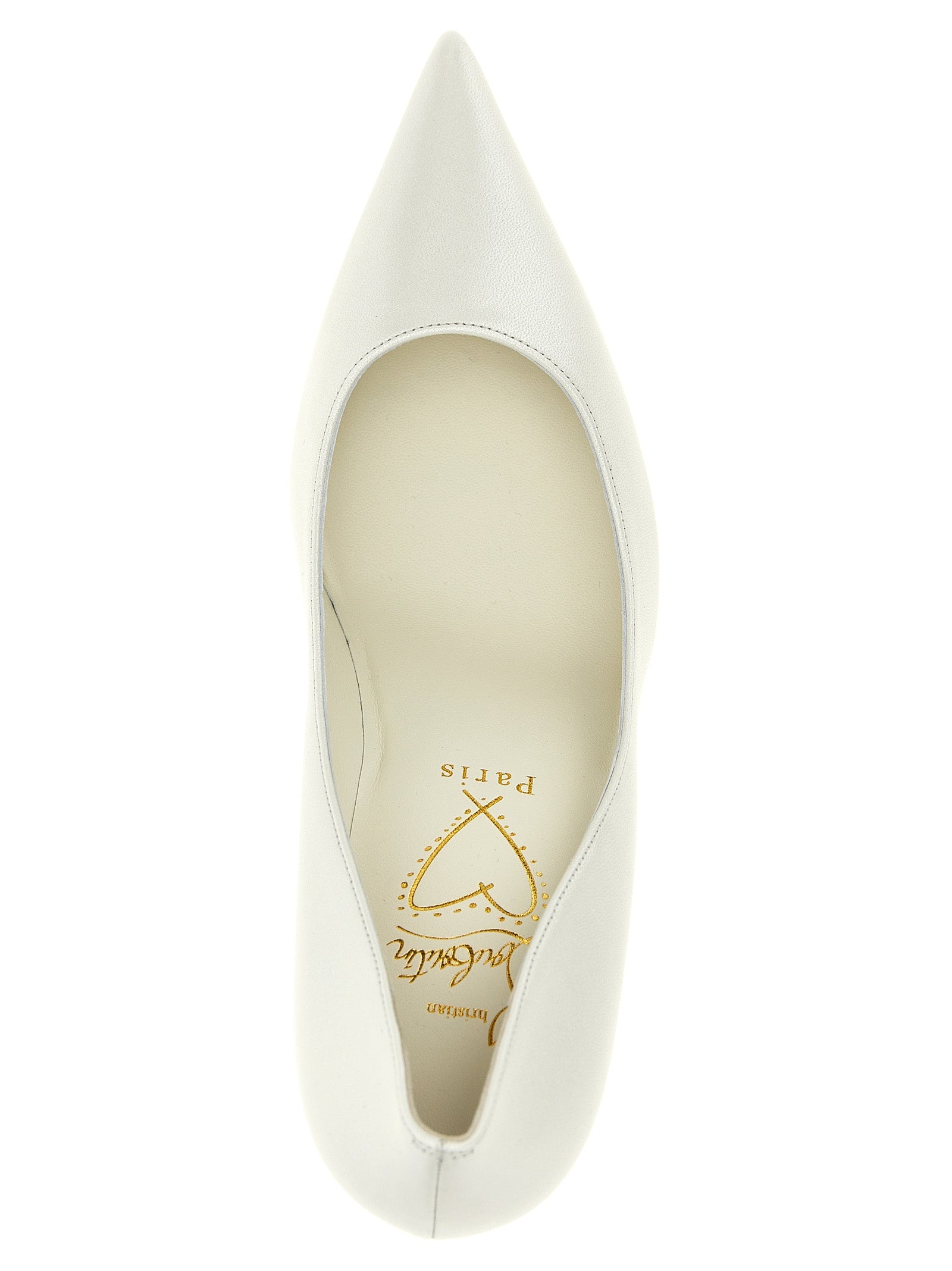 Miss Z Pumps White Nappa Leather