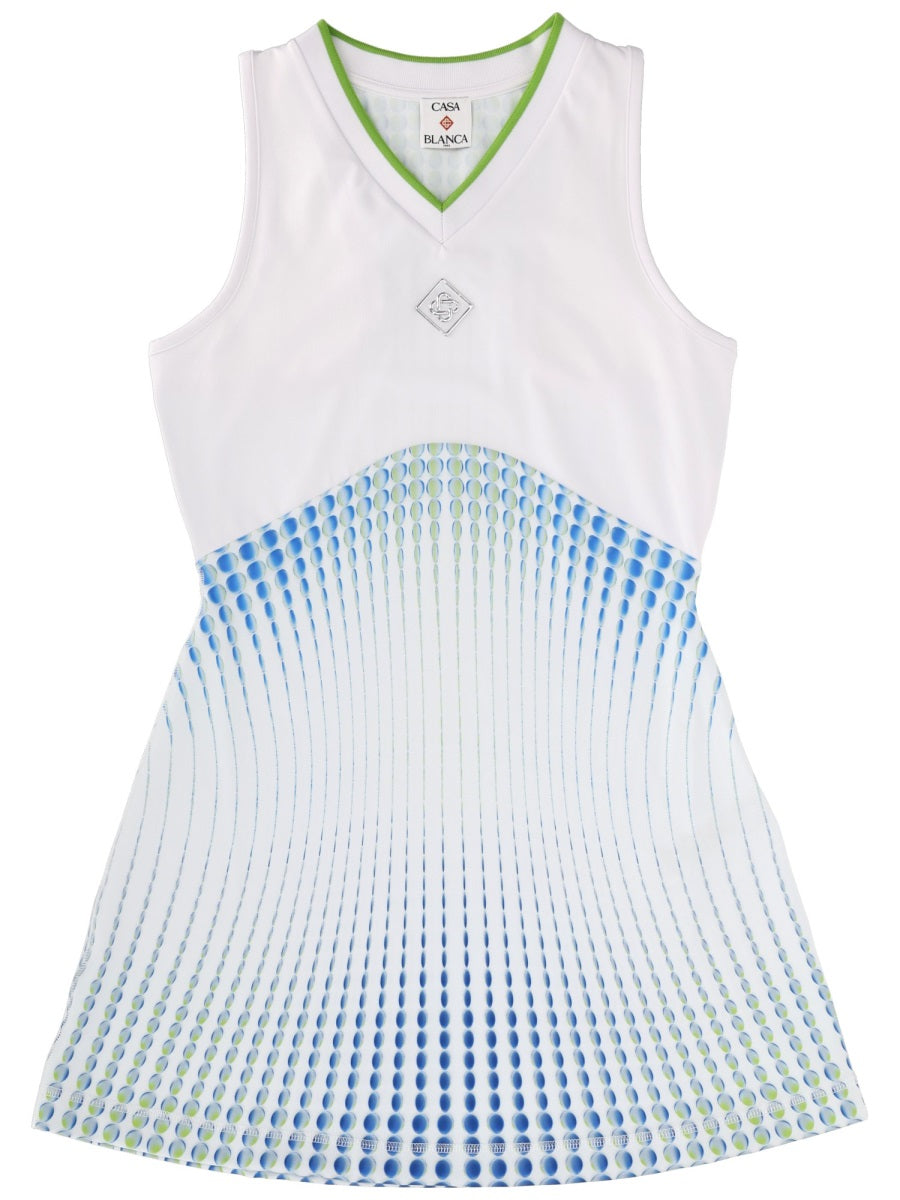 Dress Mini Tennis Multicolour Polyester Elastane