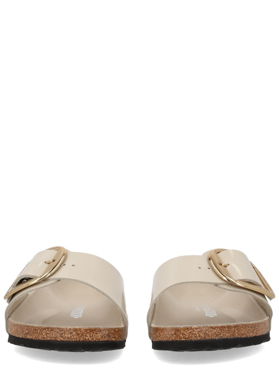 Sandal Madrid Big Buckle Powder Leather