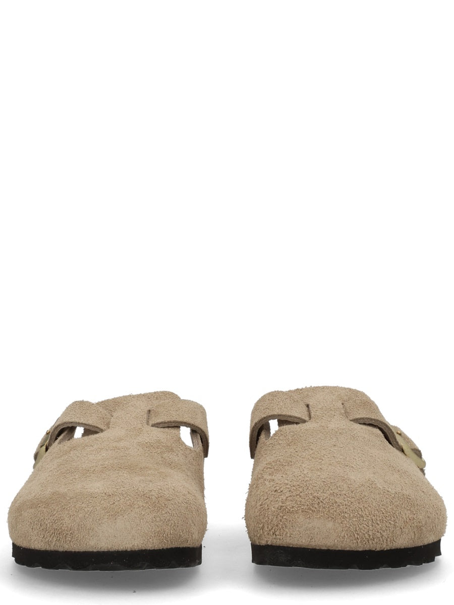 Sandal Boston Beige Leather