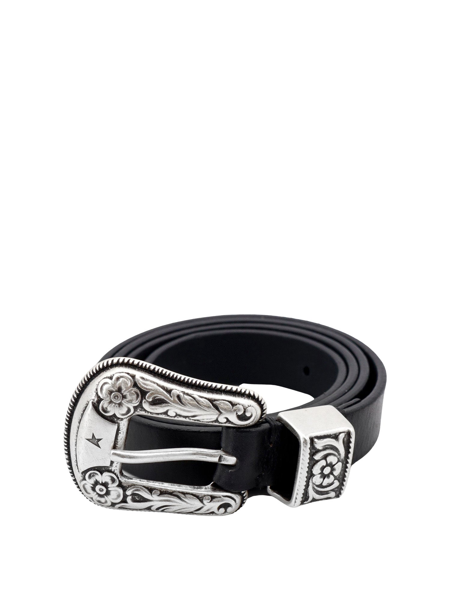 Golden Goose Belts Black External: Cow Leather