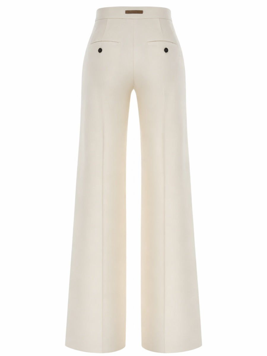 Trousers Snapper Ivory Cotton