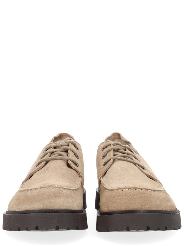 Moccasin Highwood Moc Lace Low Beige Leather Loafers