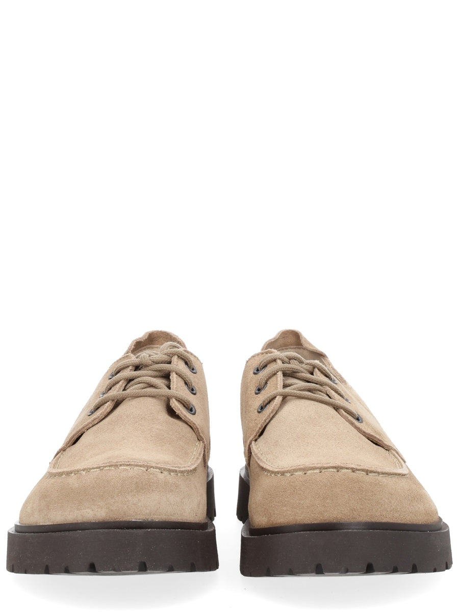 Moccasin Highwood Moc Lace Low Beige Leather Loafers