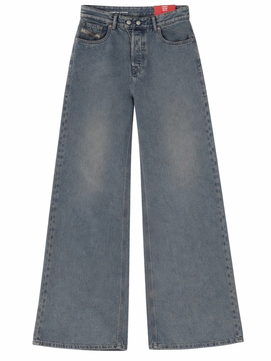 Jeans 1996 D-Sire Grey Cotton Cly