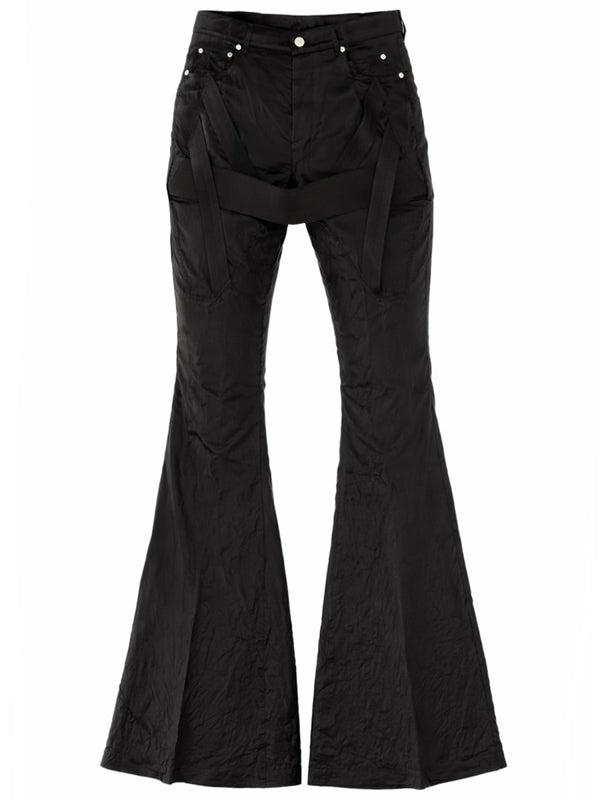 Pants Megastrapped Bolans Black Cupro Jean
